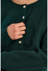 Molly Bracken Molly Bracken - Round Neck Cardigan (Green)