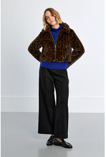 Molly Bracken Molly Bracken - Faux Fur Leopard Jacket