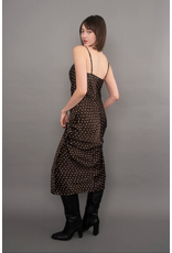 RD Style RD Style - Cartier Printed Satin Cowl (Chocolate Torte)
