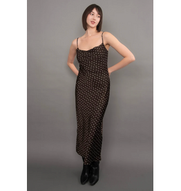 RD Style RD Style - Cartier Printed Satin Cowl (Chocolate Torte)
