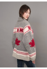 RD Style RD Style - Daria Shawl Collar Zip Up Sweater (Grey)