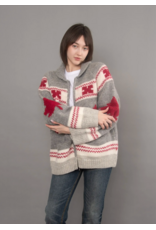 RD Style RD Style - Daria Shawl Collar Zip Up Sweater (Grey)