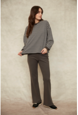 RD Style RD Style - Colbert Striped Cozy Waffle (Coal)