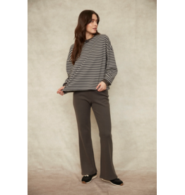 RD Style RD Style - Colbert Striped Cozy Waffle (Coal)