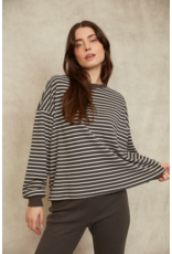 RD Style RD Style - Colbert Striped Cozy Waffle (Coal)