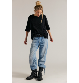 Free people Free People -  Margot SoftSpun Sweater Tee (Black)