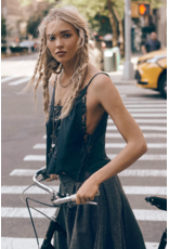 Free people Free People - Someone Like You Cami (Black)