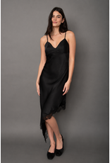 RD Style RD Style - Colette Satin w/ Lace Trim (Black / Black)