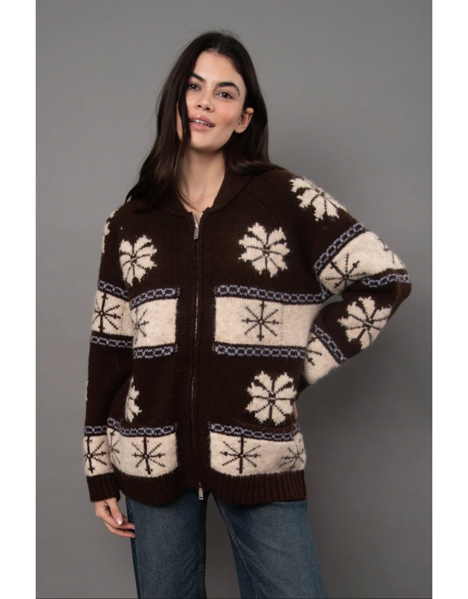 RD Style RD Style - Saffron Long Raglan Sleeve (Brown)