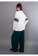 RD Style RD Style - Olympia Long Sleeve Top with Applique (Ecru Green)