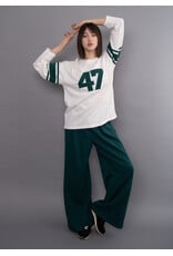 RD Style RD Style - Olympia Long Sleeve Top with Applique (Ecru Green)