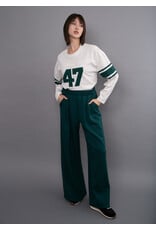 RD Style RD Style - Olympia Long Sleeve Top with Applique (Ecru Green)