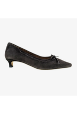 Ateliers Ateliers - Bice Suede Kitten Heel Pump (Coffee)