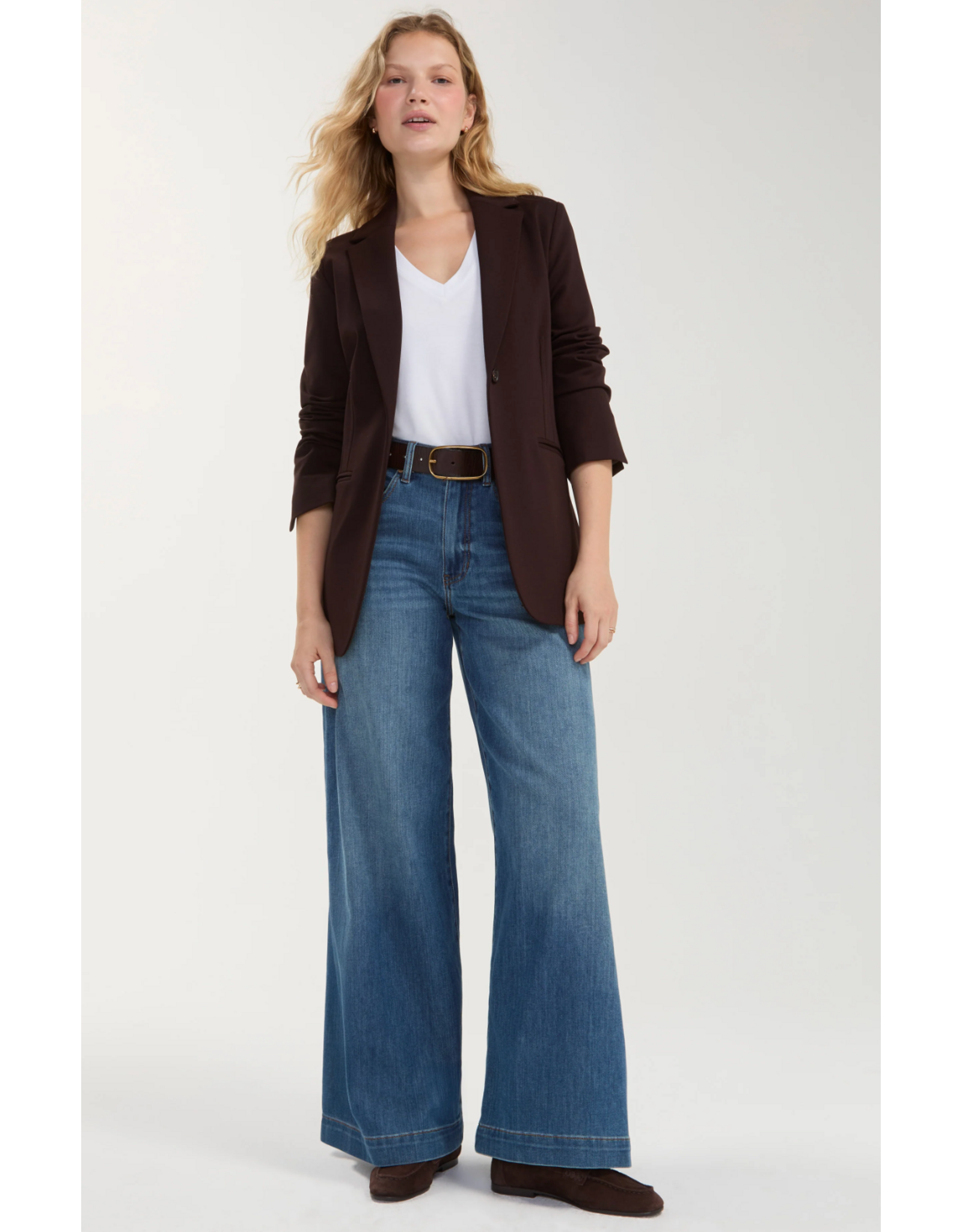 Liverpool Liverpool - Kit Relaxed Wide Leg Jean (Autumn Fade)