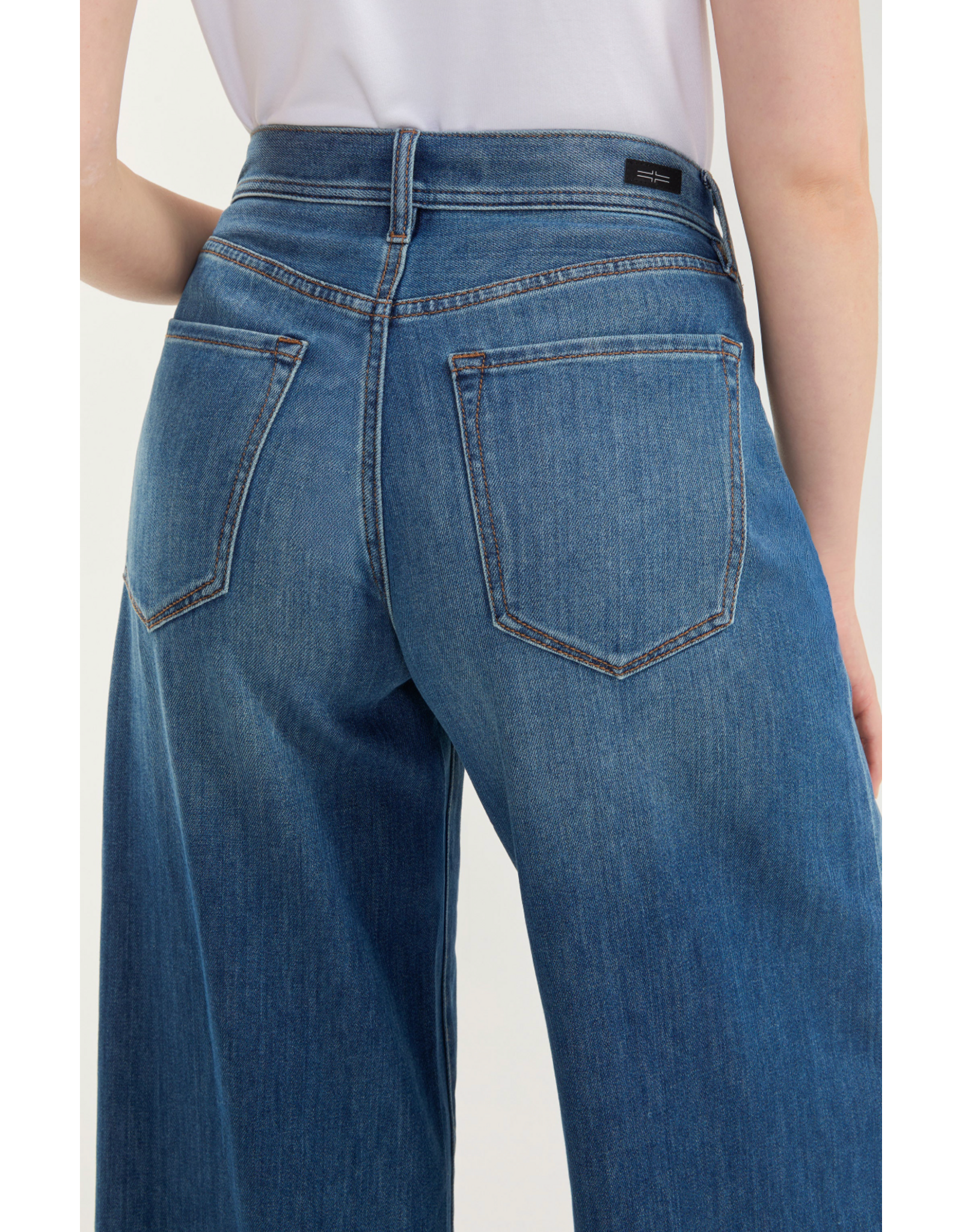 Liverpool Liverpool - Kit Relaxed Wide Leg Jean (Autumn Fade)