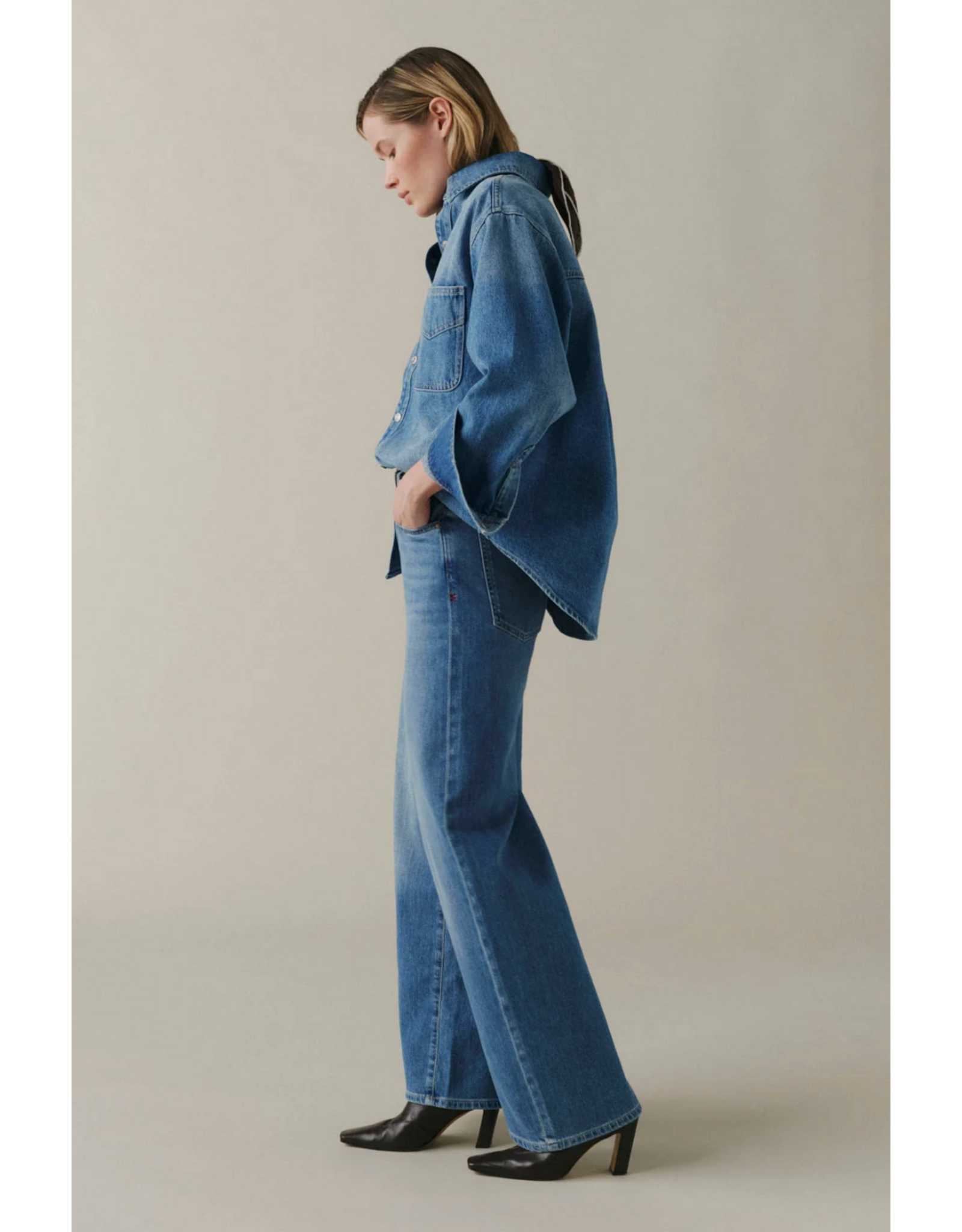 WARP + WEFT WARP + WEFT - Chi Town Denim Jacket (Pretty Please)