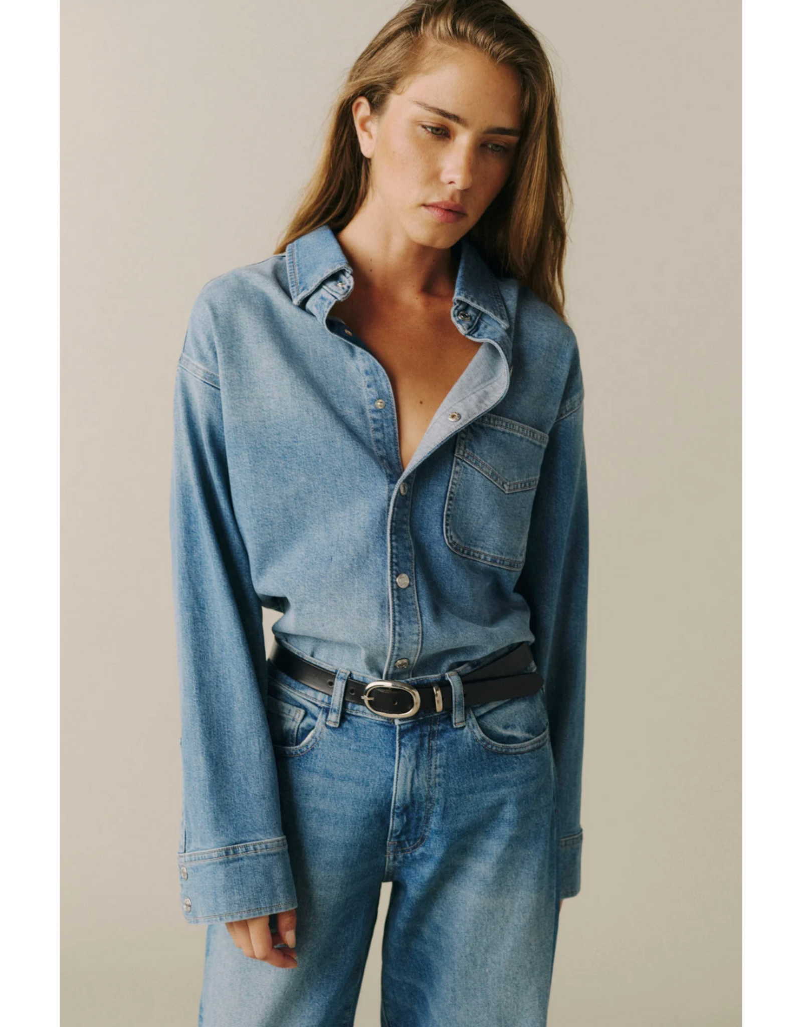 WARP + WEFT WARP + WEFT - Chi Town Denim Jacket (Pretty Please)