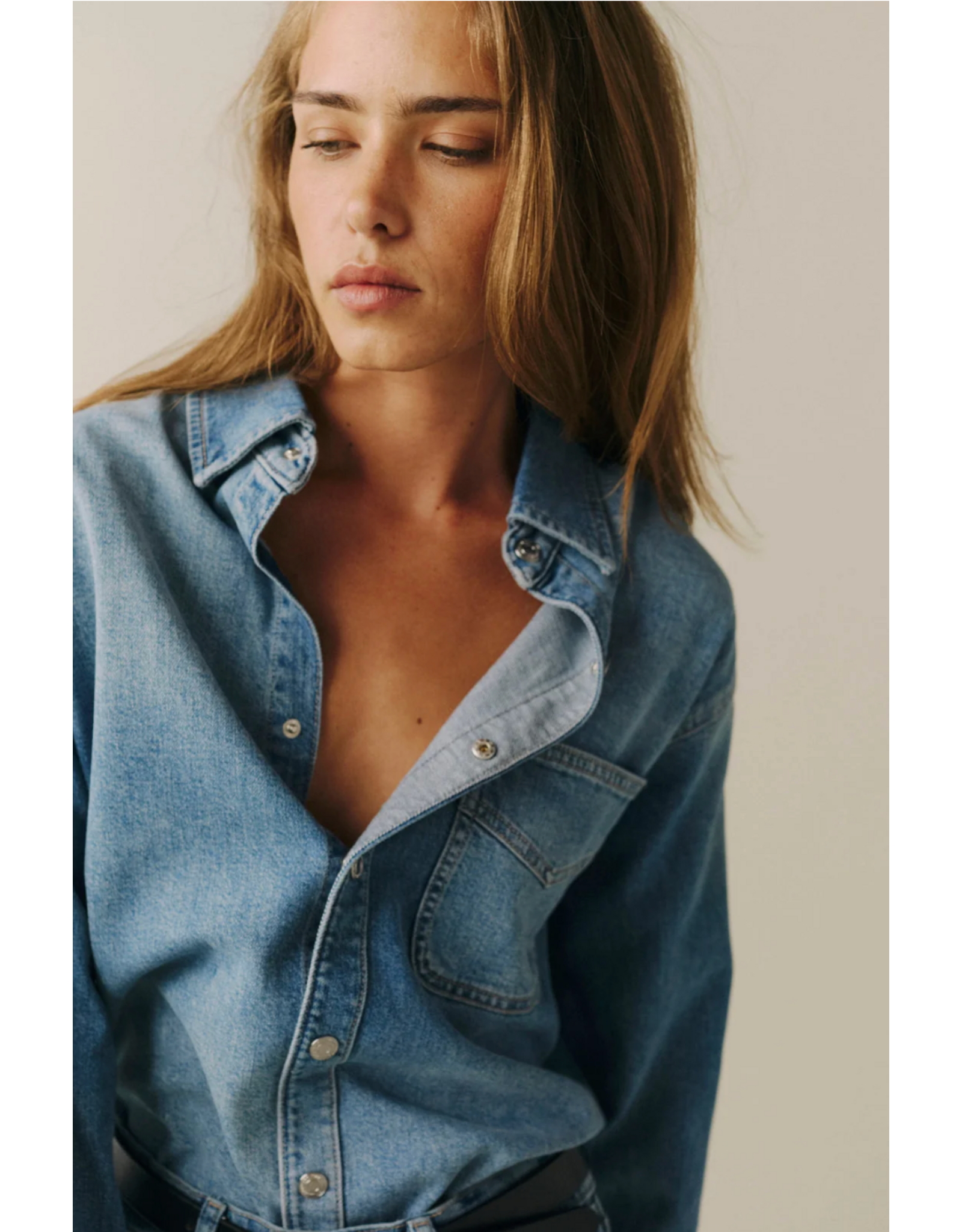 WARP + WEFT WARP + WEFT - Chi Town Denim Jacket (Pretty Please)