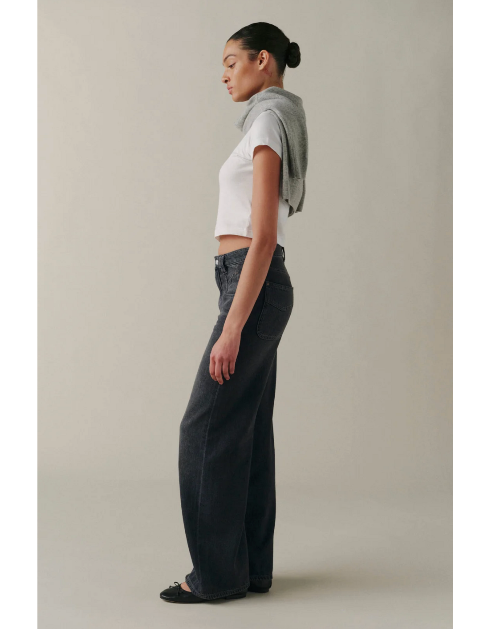 WARP + WEFT WARP + WEFT - NCE Wide Leg (Greyscale)