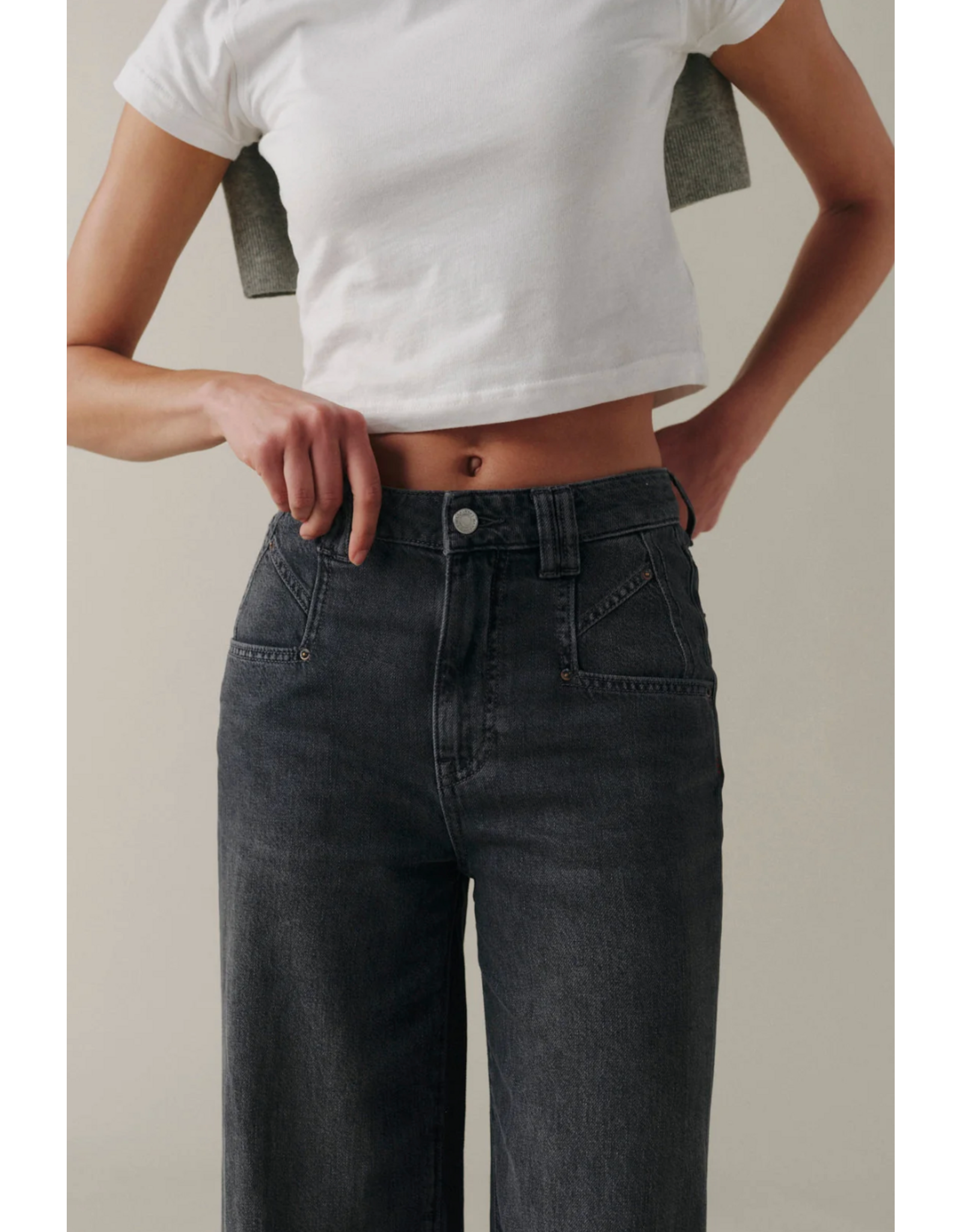 WARP + WEFT WARP + WEFT - NCE Wide Leg (Greyscale)