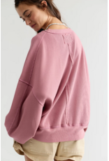 Free people Free People - Free People Skyline Thermal (Rose Raisin)