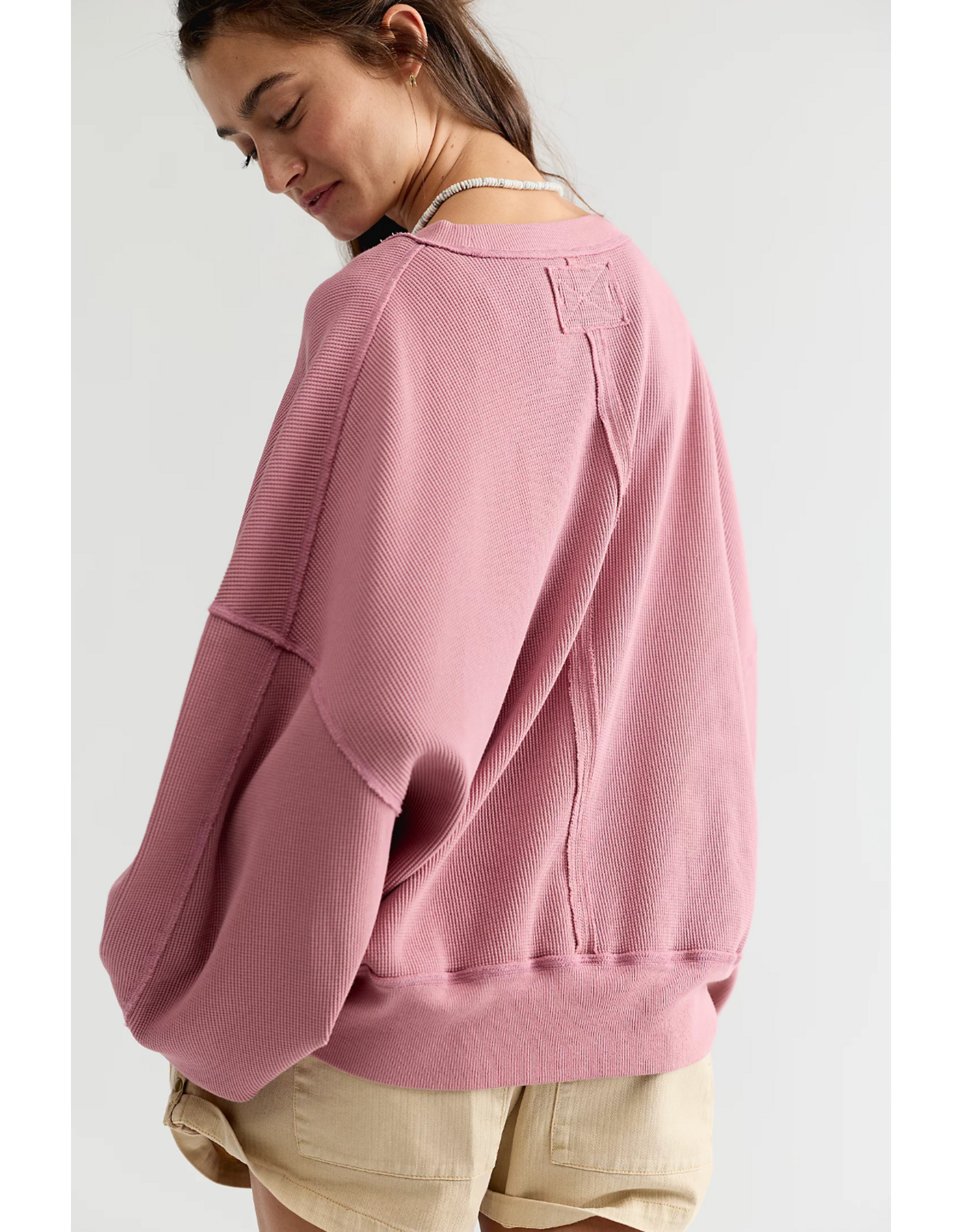 Free people Free People - Free People Skyline Thermal (Rose Raisin)