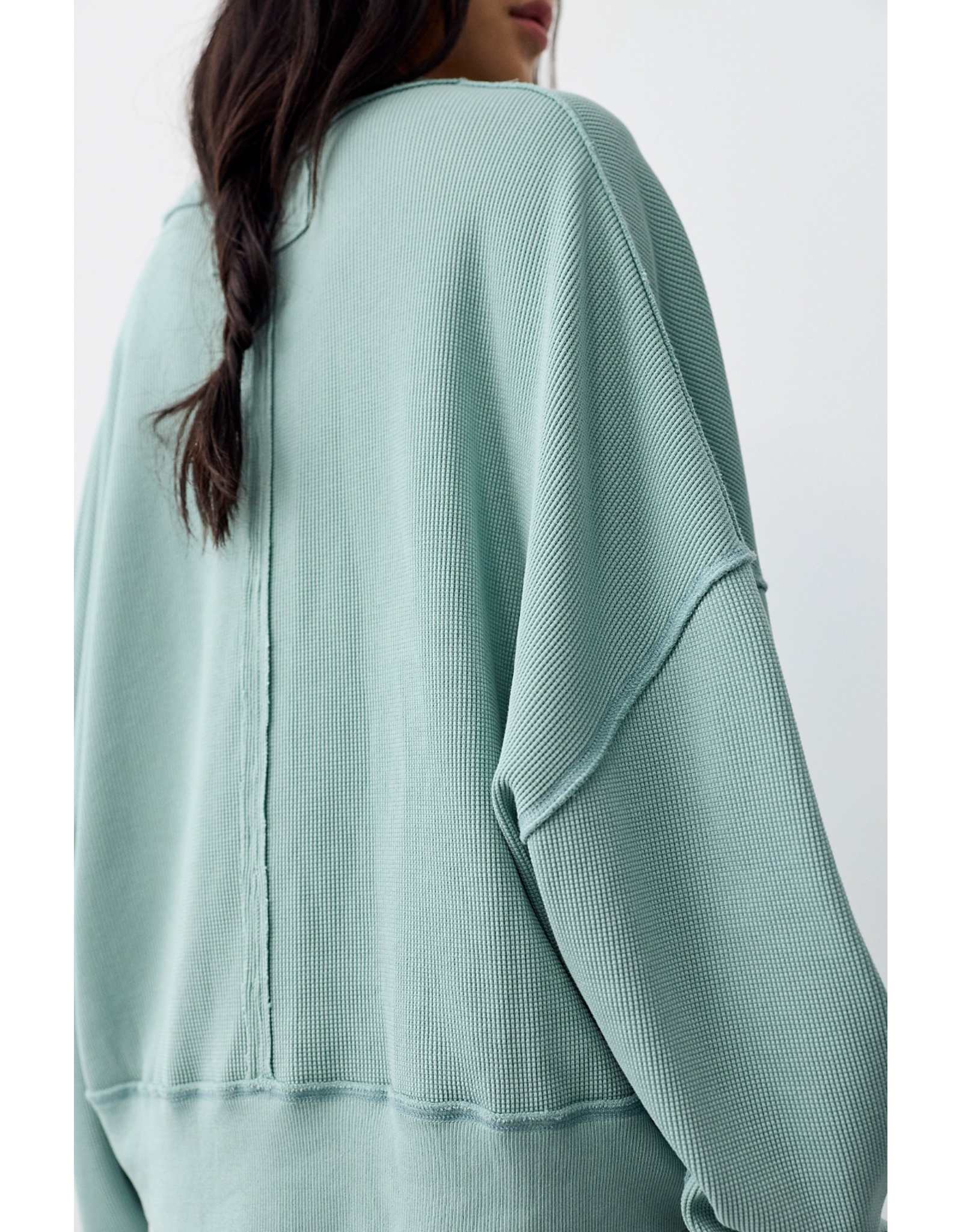 Free people Free People - Free People Skyline Thermal (Aqua)