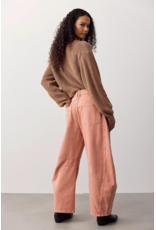 Free people Free People - Good Luck Midrise Barrel Jean (Desert Petal)