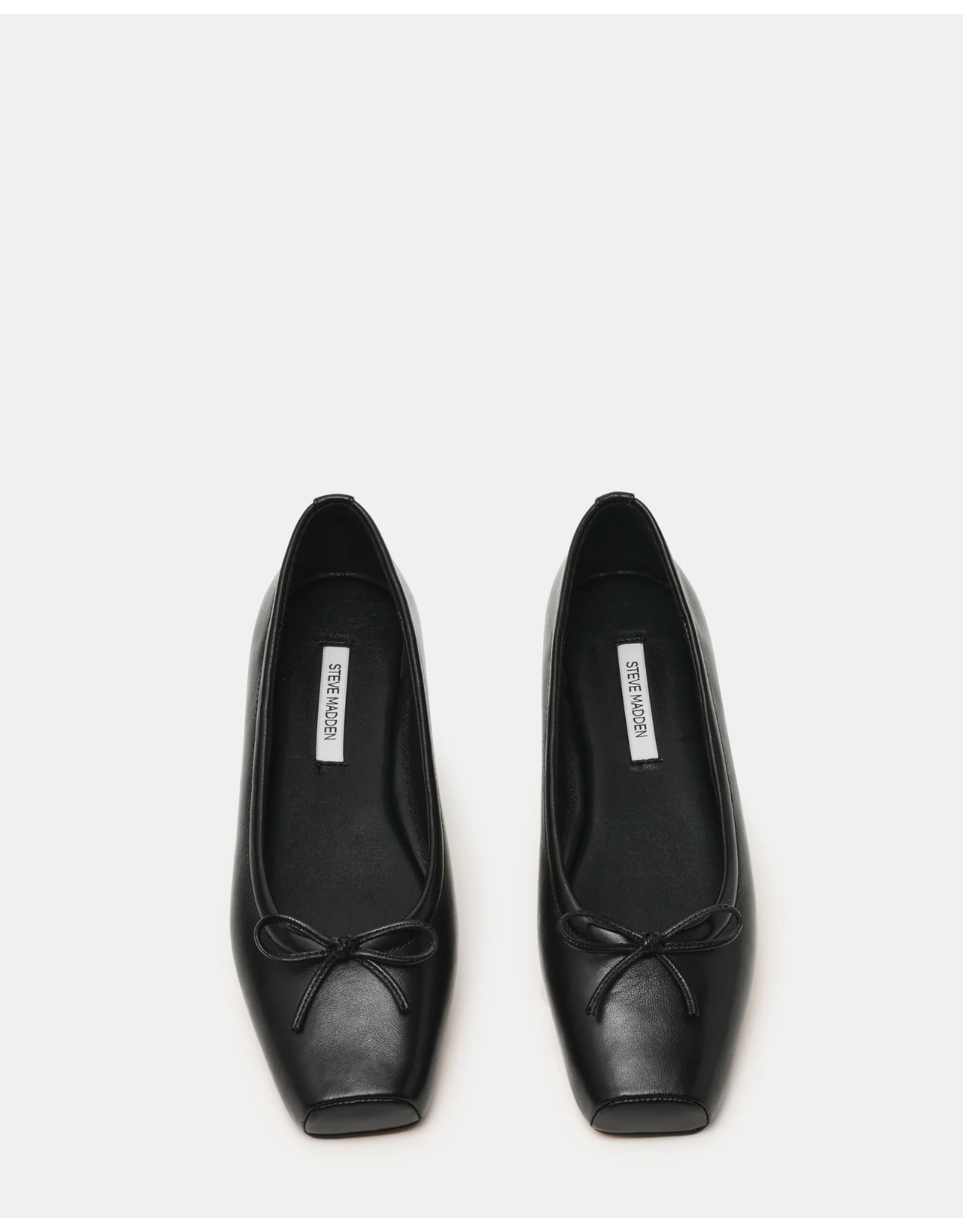 Steve Madden Steve Madden - Eleve Square Toe Ballet Flat (Black)