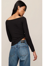 Z Supply Z Supply - Sabrina Second Skin Top (Black)