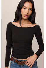 Z Supply Z Supply - Sabrina Second Skin Top (Black)
