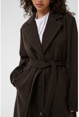 Kaffe Kaffe - Saturn Belted Jacket (Coffee Bean)