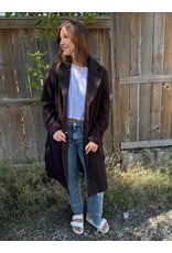 Kaffe Kaffe - Saturn Belted Jacket (Coffee Bean)