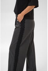 Kaffe Kaffe - Arielle Wide Pants (Dark Grey Melange)