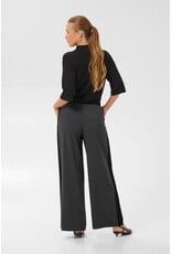 Kaffe Kaffe - Arielle Wide Pants (Dark Grey Melange)