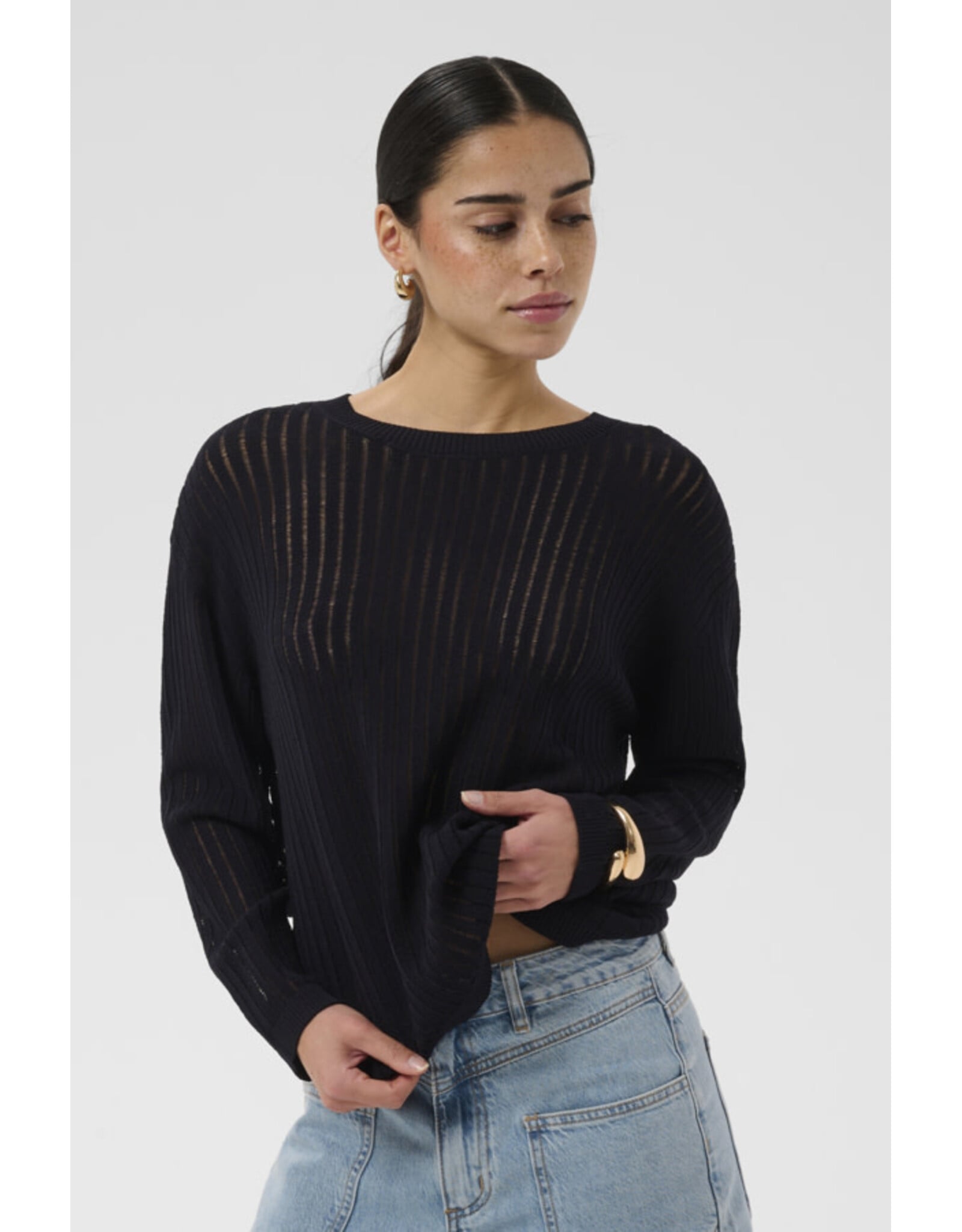 Kaffe Kaffe - Abalina Pullover (Black)