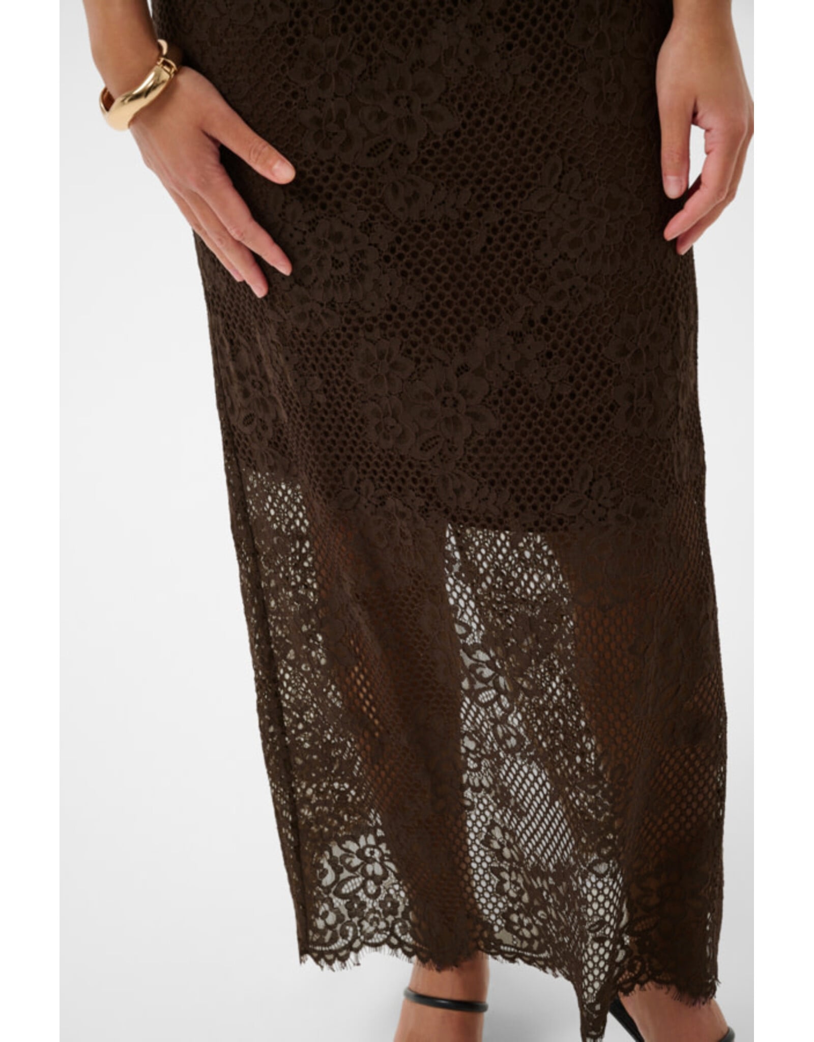 Kaffe Kaffe - Cornelia Skirt (Coffee Bean)