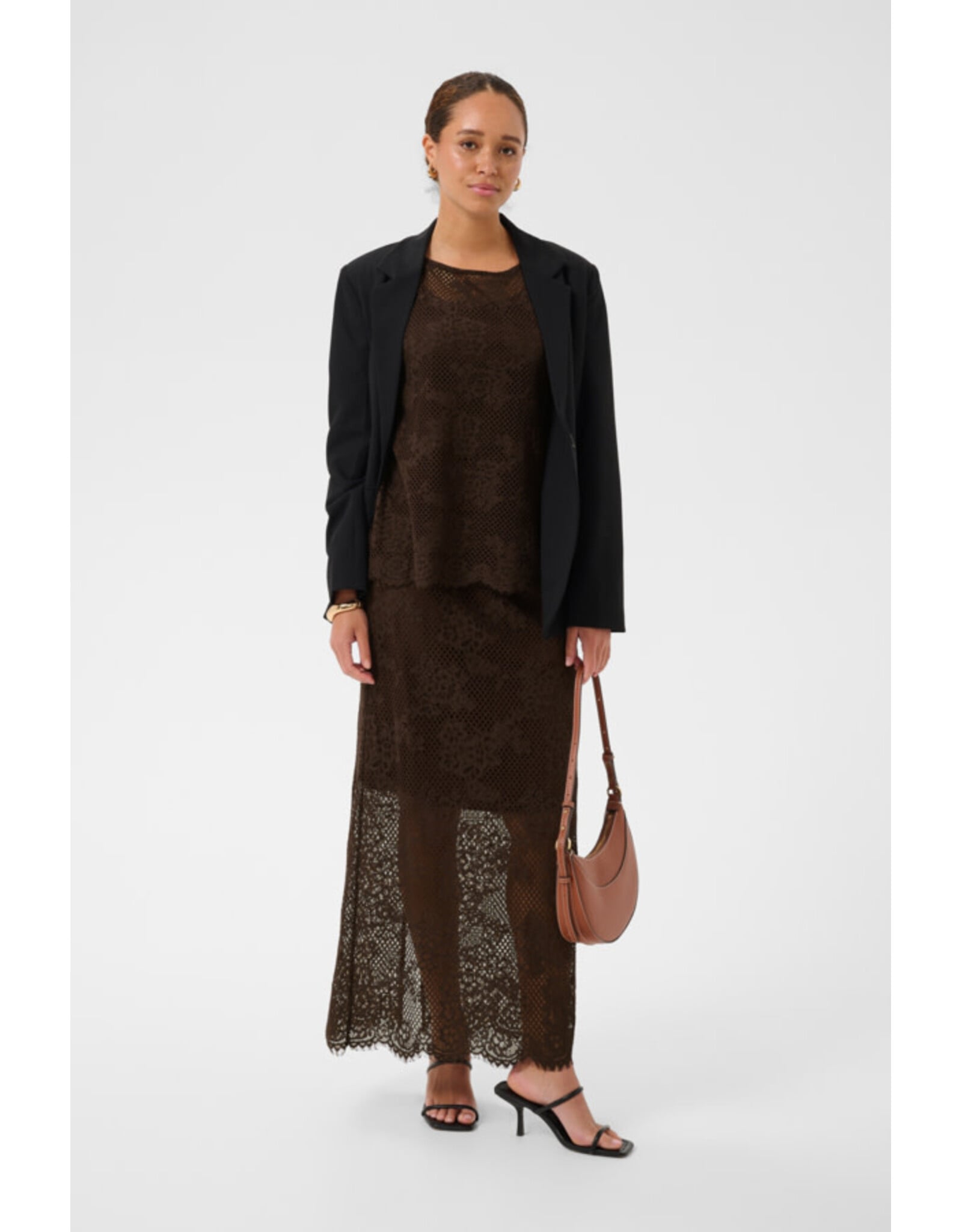 Kaffe Kaffe - Cornelia Skirt (Coffee Bean)