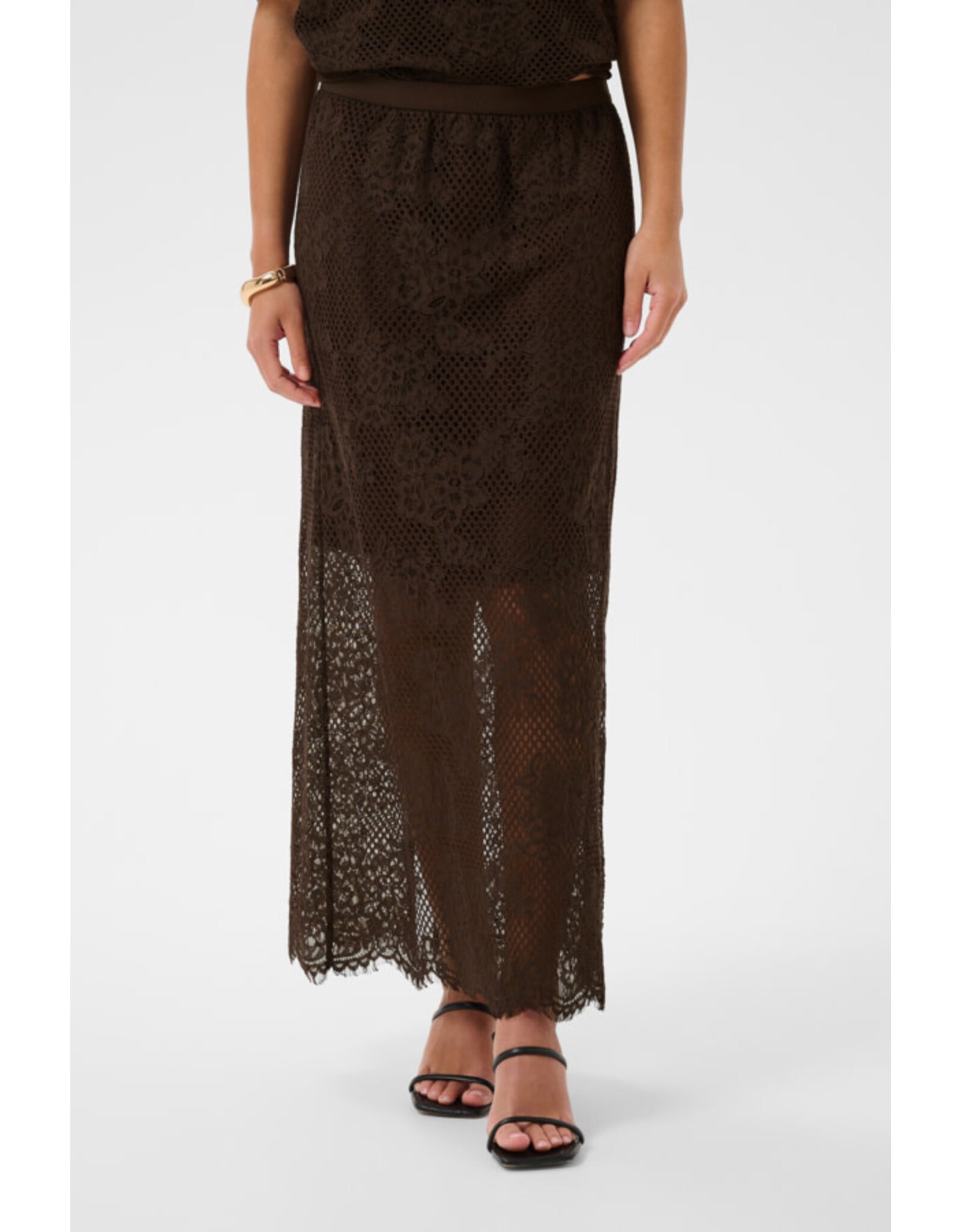 Kaffe Kaffe - Cornelia Skirt (Coffee Bean)