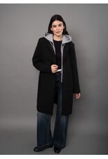 RD Style RD Style - Despina Ladies Scuba Coat (Black Grey)