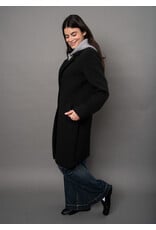 RD Style RD Style - Despina Ladies Scuba Coat (Black Grey)