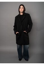 RD Style RD Style - Despina Ladies Scuba Coat (Black Grey)