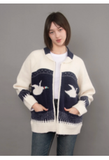 RD Style RD Style - Taji Shawl Collar Sweater (Navy)
