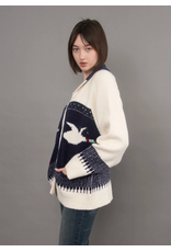 RD Style RD Style - Taji Shawl Collar Sweater (Navy)
