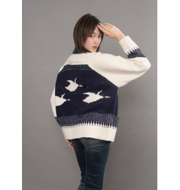 RD Style RD Style - Taji Shawl Collar Sweater (Navy)