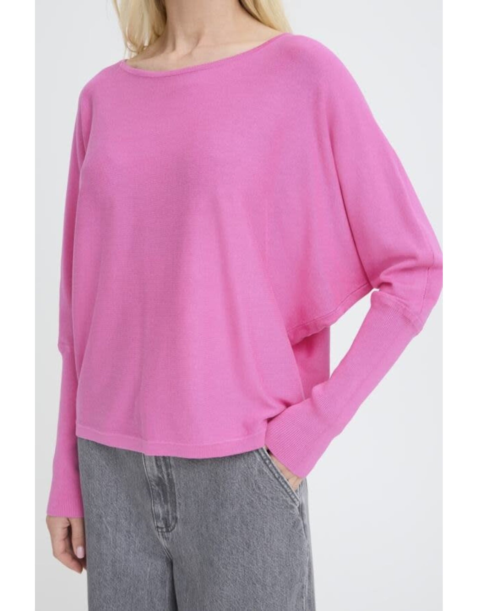 b.young b.young - Morla Batwing Sleeve Pullover (Phlox Pink)
