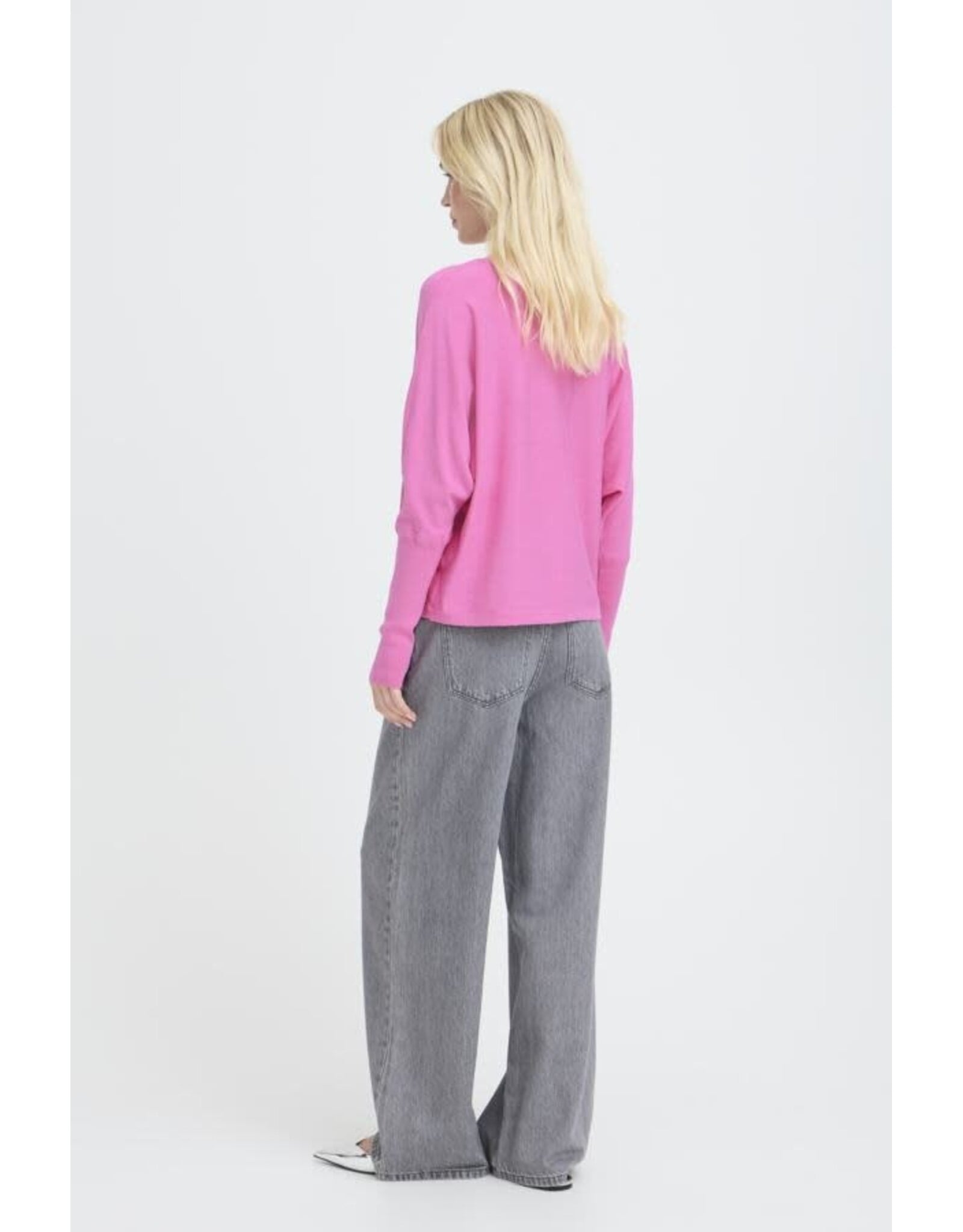 b.young b.young - Morla Batwing Sleeve Pullover (Phlox Pink)