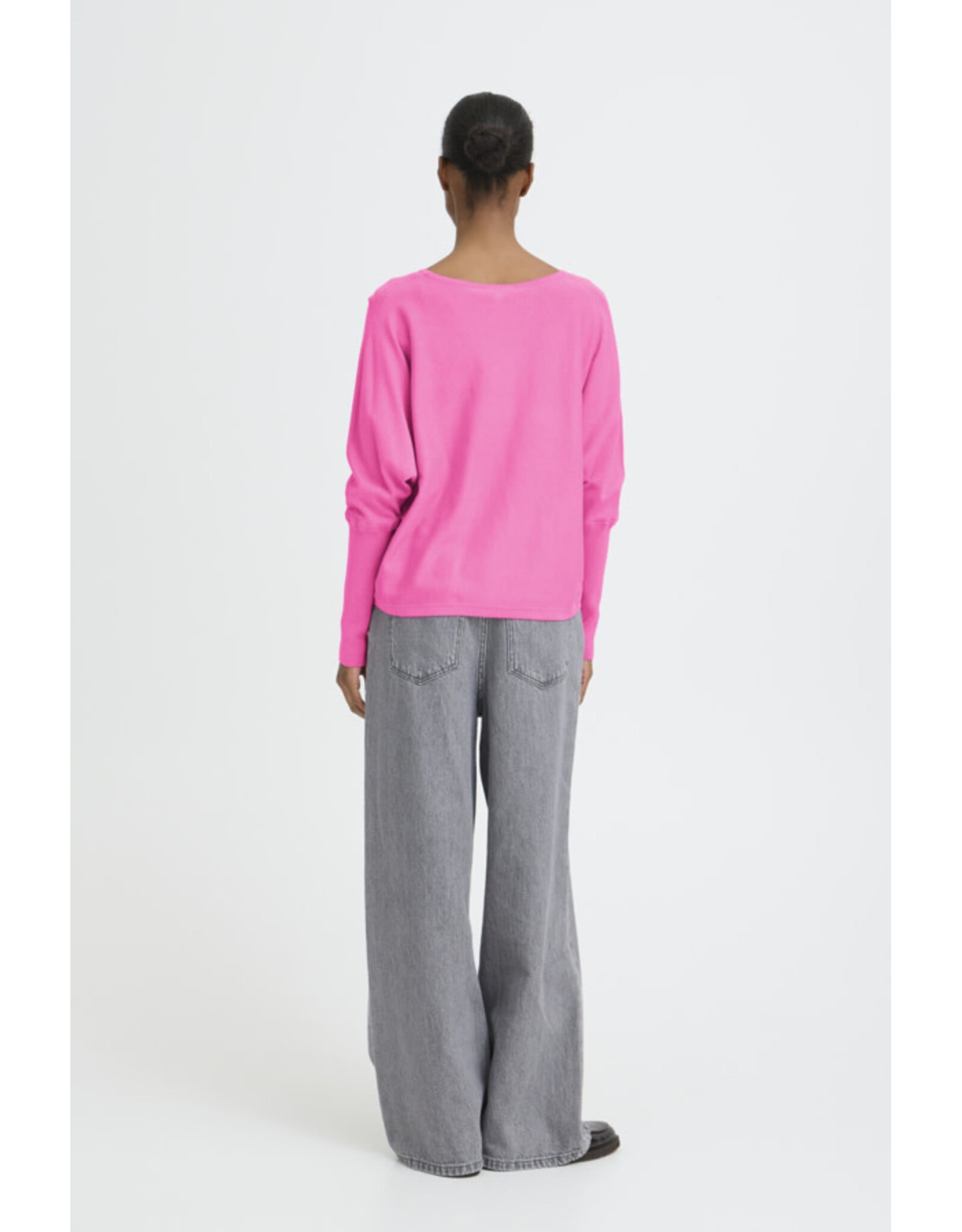 b.young b.young - Morla Batwing Sleeve Pullover (Phlox Pink)