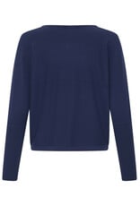 b.young b.young - Morla Batwing Sleeve Pullover (Medieval Blue)