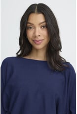 b.young b.young - Morla Batwing Sleeve Pullover (Medieval Blue)
